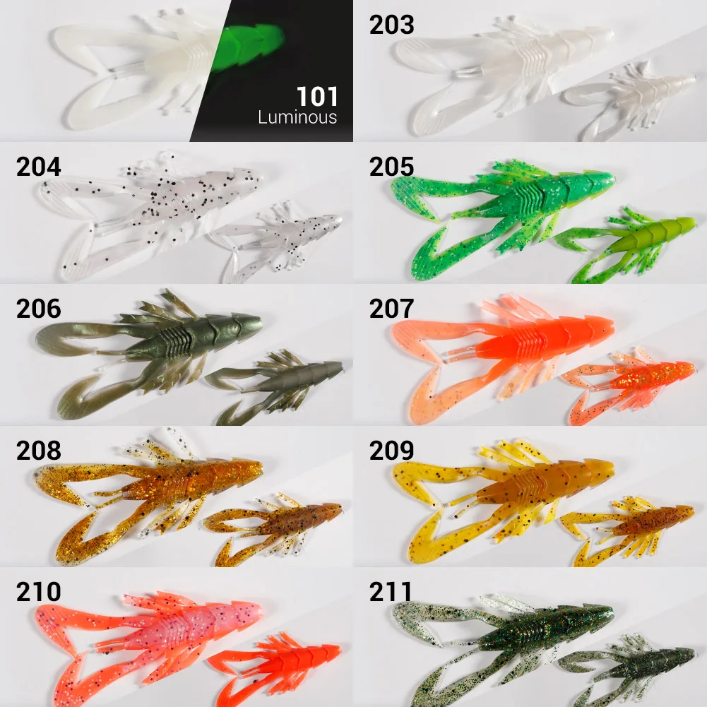 Noeby Swimbait de vinilo 85mm – Señuelo de silicona para spinning - imagen 2