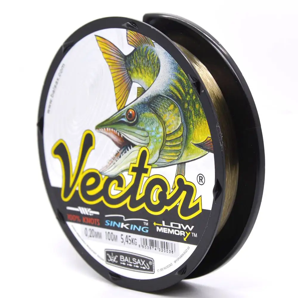 TAKEDO pesca en el mar súper fuerte 100M VECTOR línea de nailon 10-54LBS para pesca de carpa lago río línea de carpa