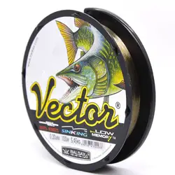 TAKEDO pesca en el mar súper fuerte 100M VECTOR línea de nailon 10-54LBS para pesca de carpa lago río línea de carpa