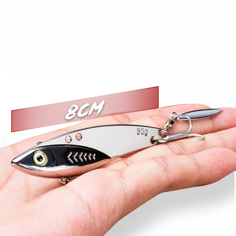 Este señuelo de pesca de 8 cm está diseñado para una pesca efectiva y eficiente
