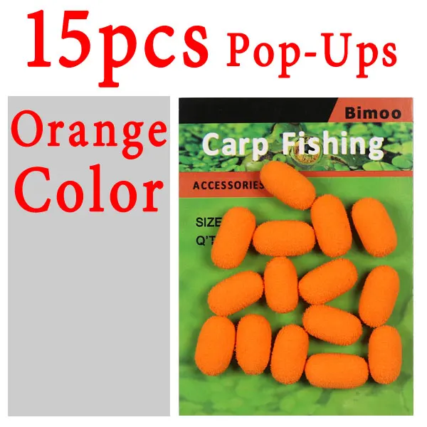 15pcs orange color
