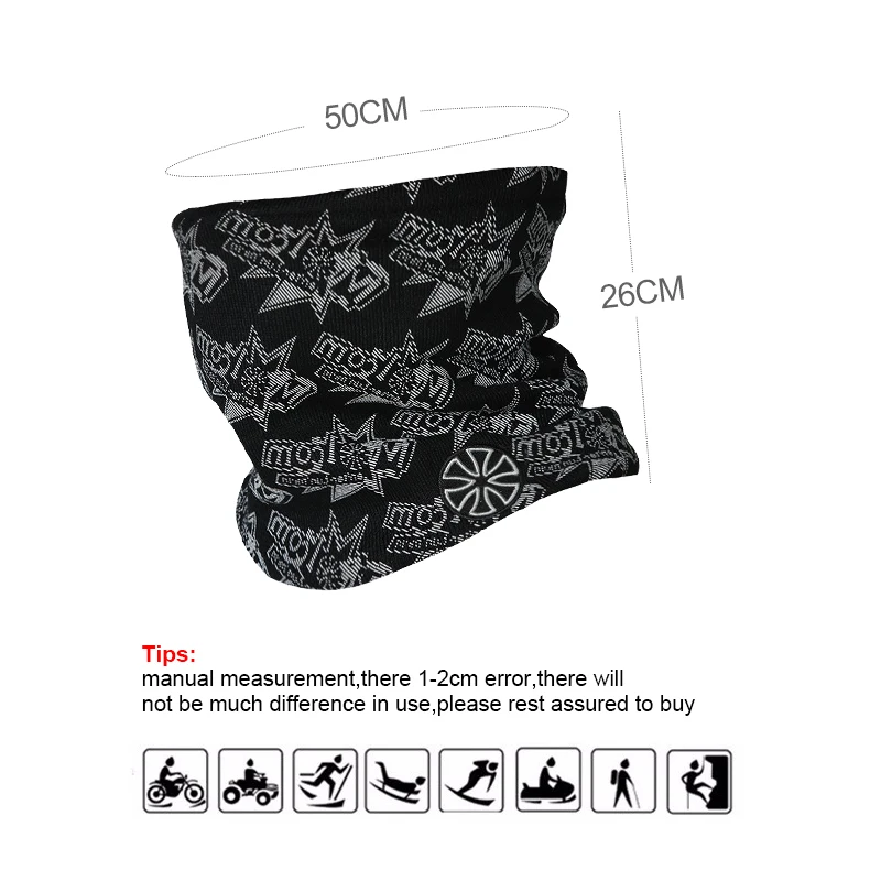Bandana térmica de invierno para hombre y mujer, calentador de cuello para exteriores, cubierta de media cara para ciclismo, Snowboard, esquí, senderismo, escalada - imagen 3