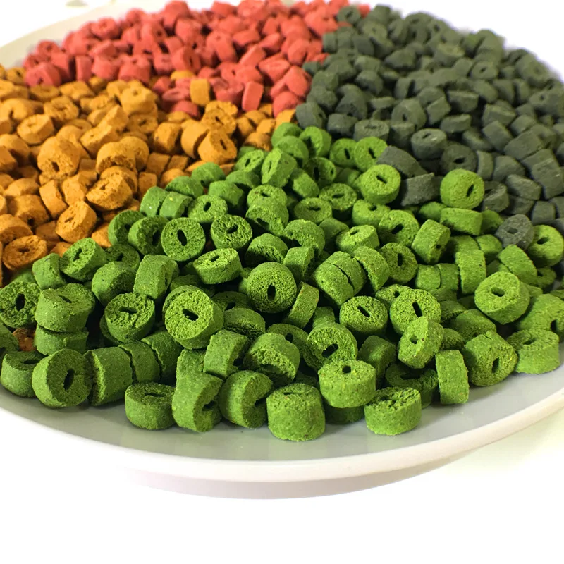 MAGBLUE-cebos huecos para carpas, partículas atomizadas, carpa, cruciano, hierba, gusano rojo, señuelos de múltiples olores, partículas de insectos de fórmula, 20-50g por bolsa