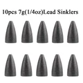 10pcs 7g sinkers