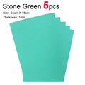 Stone Green  5pcs