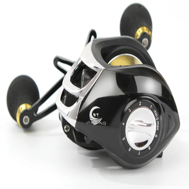 Rueda de Pesca, carrete de Baitcasting, sistema de freno magnético, fuerza de frenado máxima de 8KG, accesorios de Pesca ligeros - imagen 3