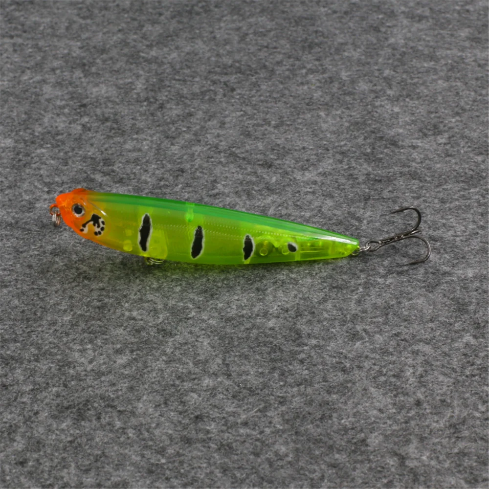Le Fish-SEÑUELOS duros de agua para perros, cebos artificiales Wobbler, aparejos de Pesca, 100mm, 13,5g