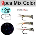 9pcs Mix Size 12