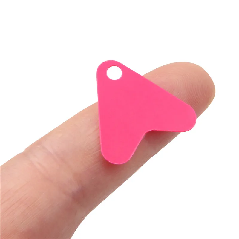 200 Uds de anzuelo de cucharilla SPINNER lentejuelas Señuelos de Pesca accesorios DIY señuelo de pesca Artificial cebos Wobbler abordar - imagen 5