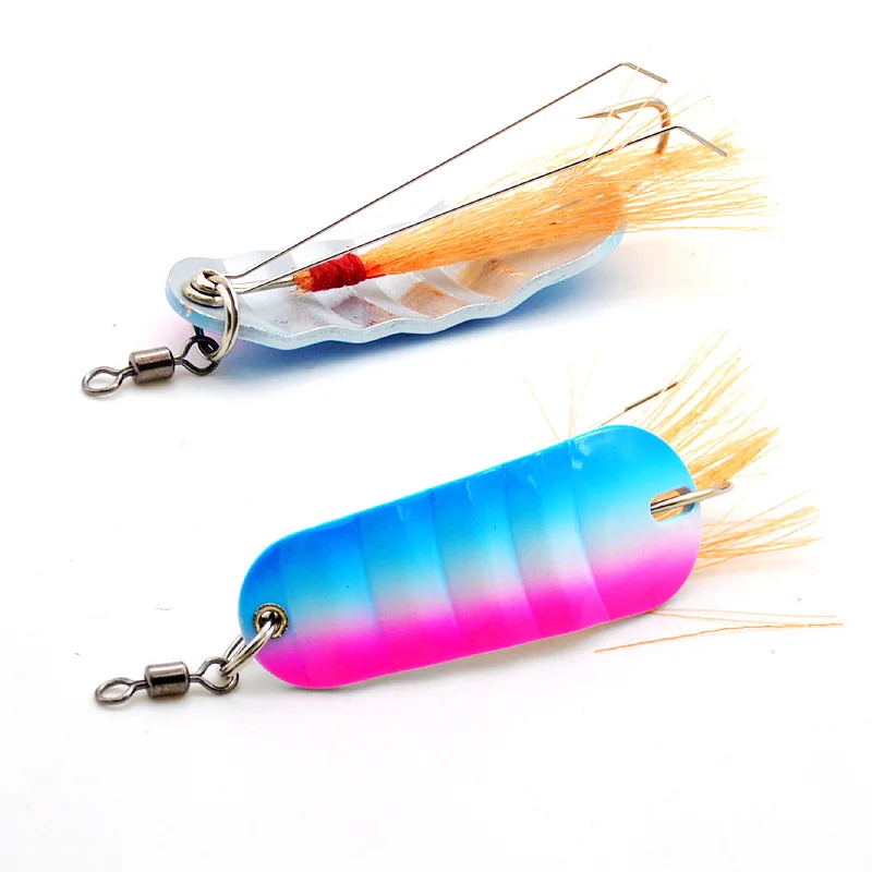 Señuelo de pesca de 21g/6,2 cm, anzuelos individuales artificiales, lote de 2 unidades, novedad - imagen 4