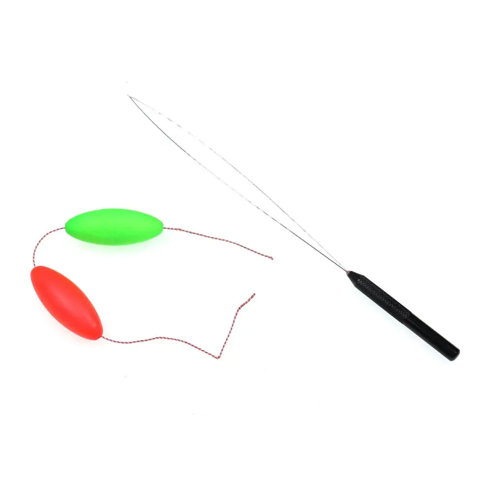 Bimoo 10 unids/lote flotador de aparejo de pesca de bagre para pompano Whitings Corvina Snappers accesorios de aparejos rojo verde amarillo naranja - imagen 3