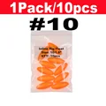 10pcs orange size 10
