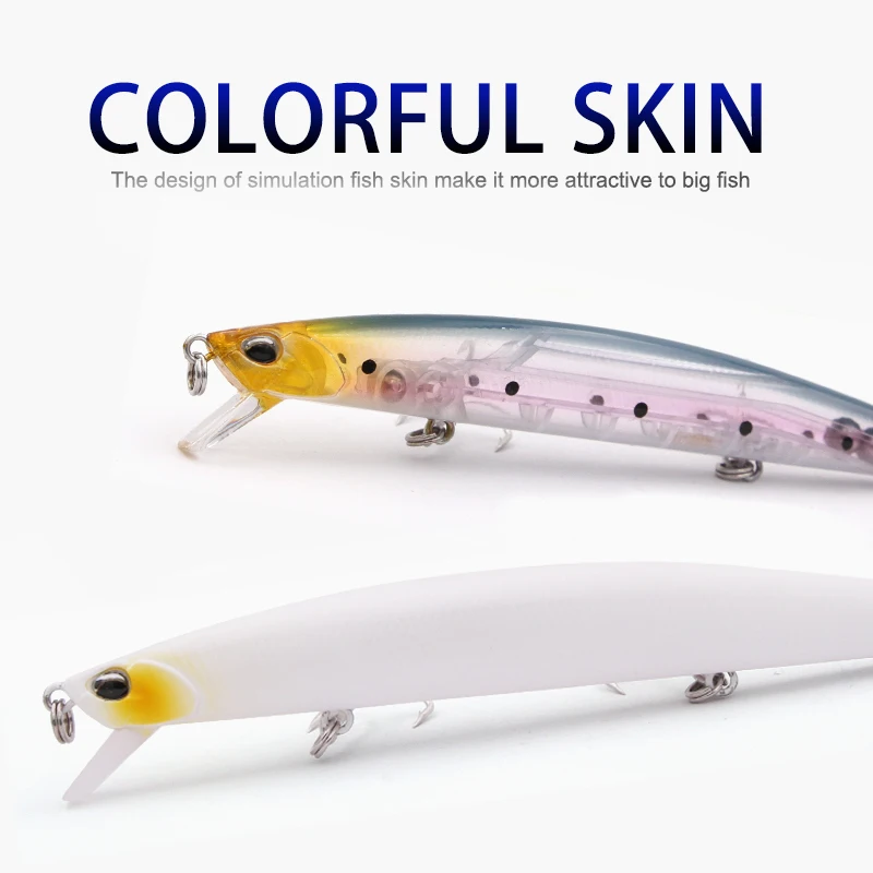 Wondershot A16 modelo caliente Shad pesca señuelos 140mm 18g cebo duro Artificial profundidad 0,4 m Wobbler pececillo profesional para pesca - imagen 5