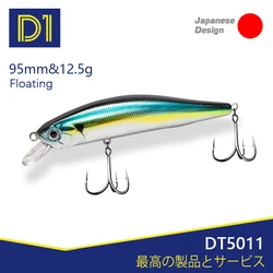 Jerkbait D1 flotante – Señuelo duro para lubina y lucio