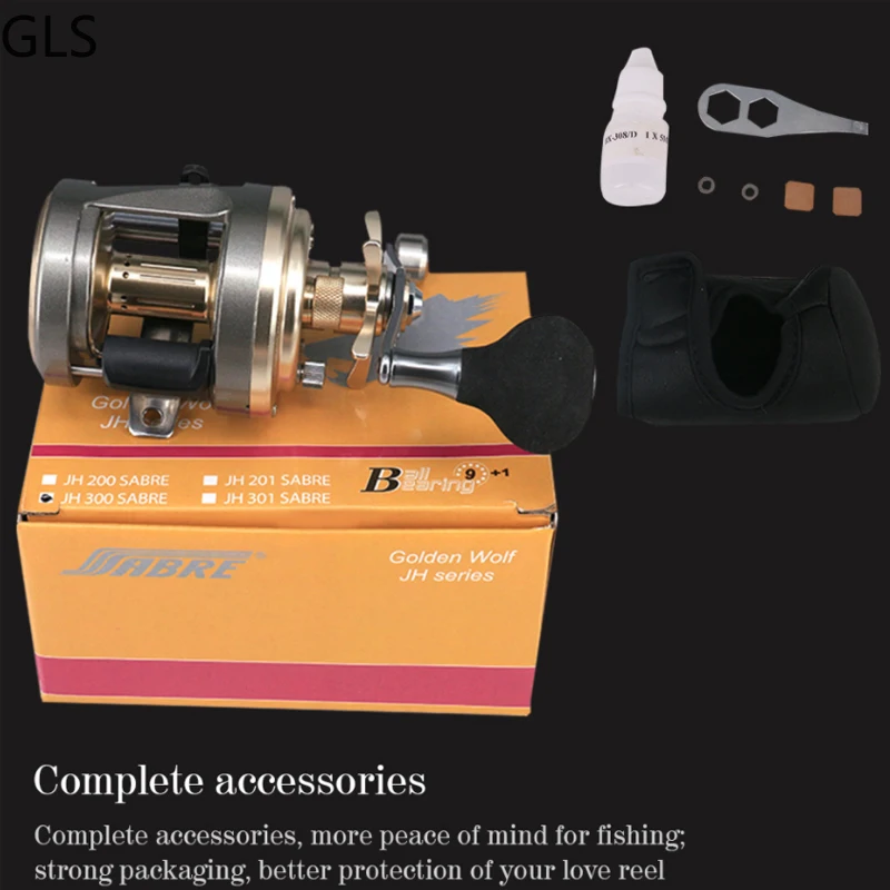 Carrete de tambor fundido 2024: 1 de aleación de aluminio de alta velocidad, arrastre profesional, carrete de pesca de carpa, arrastre máximo de 10KG, novedad de 6,0 - imagen 5