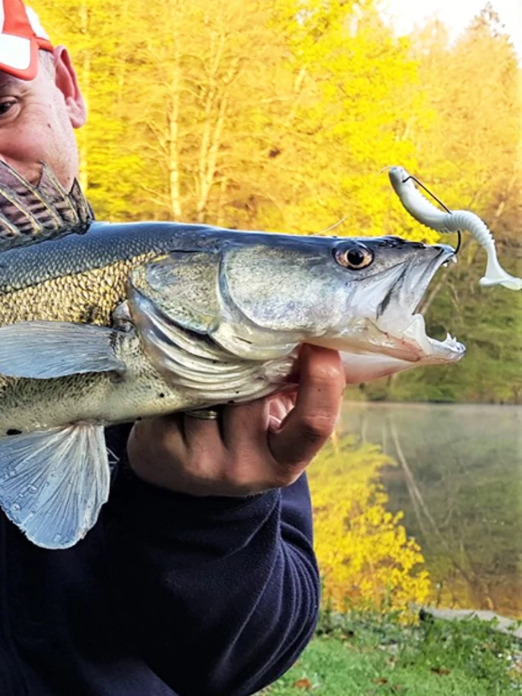 ESFISHING-señuelo de Pesca Nasty Shad, 100mm, Binoic, Swimbait de Pesca, gran oferta, Pesca Artificial de silicona, aparejos de Pesca suaves, cebo - imagen 5