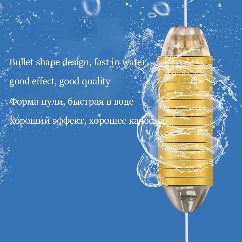 Plomos de pesca de plomo de carga intercambiables, contrapeso, pesas de pesca de plomo + 3 piezas, herramientas de pescado de contrapeso de afinación fina - imagen 2