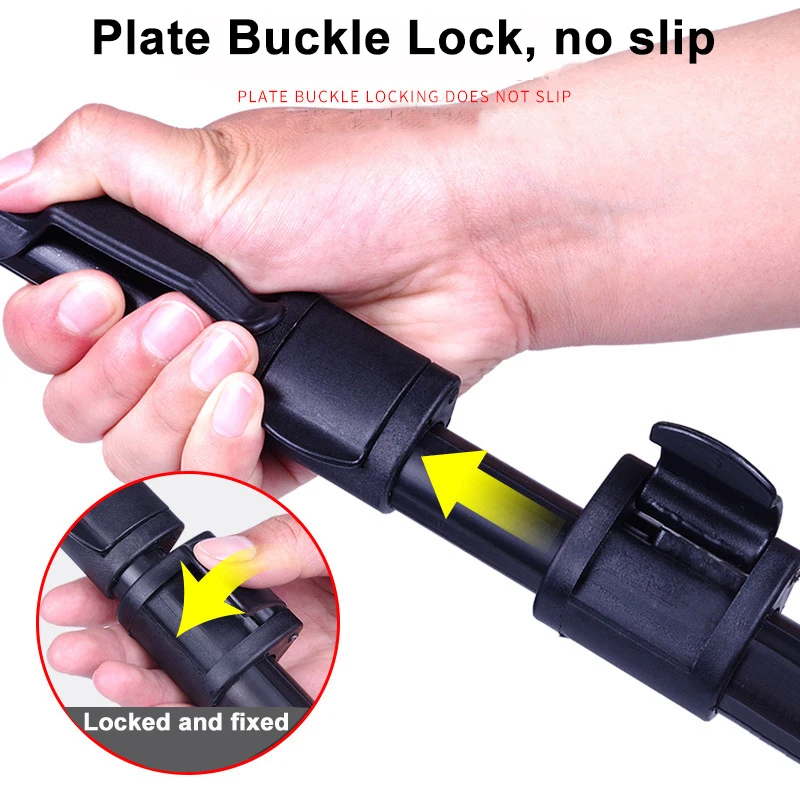 Red de pesca triangular portátil, 1,1 M, 1,6 M, 1,8 M, 2,1 M, 2,3 M, caña plegable de aleación de aluminio, Red de mano de nailon, accesorios de aparejos de pesca - imagen 3