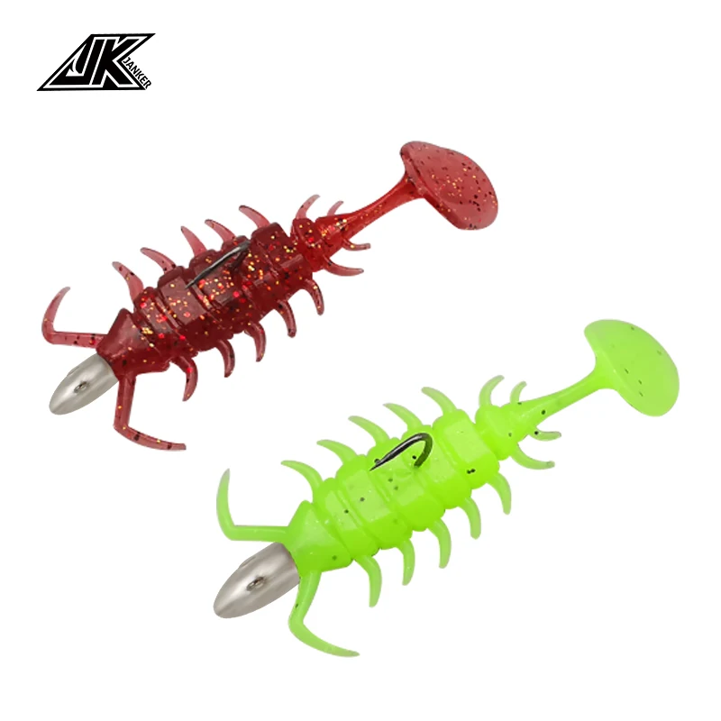 JK BH-Juego de anzuelos de Metal con cabeza de plantilla, ganchos Nicke negros fuertes, gancho individual de púas de acero de alto carbono, 5 piezas - imagen 5