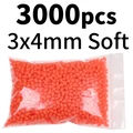 3x4mm 3000pcs red
