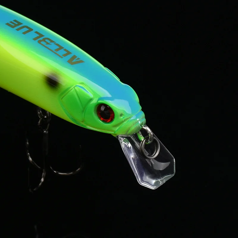 ALLBLUE MOHIST 130F Jerkbait señuelo de pesca 130mm 20g Wobbler flotante rápido buceo poco profundo Minnow Pike cebo aparejos de pesca ganchos - imagen 3