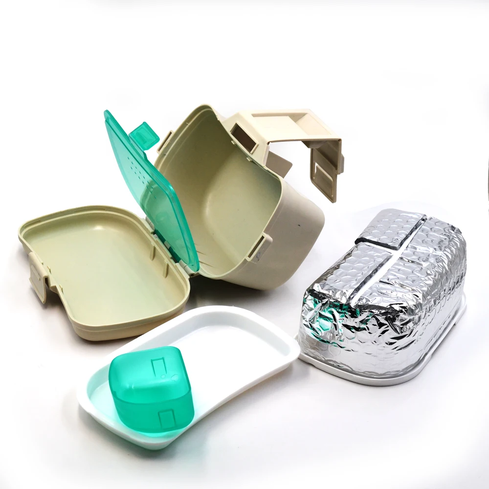 MNFT 1 Uds caja de pesca de plástico caja de cebos vivos de pesca contenedor de almacenamiento de aparejos de cebo - imagen 4