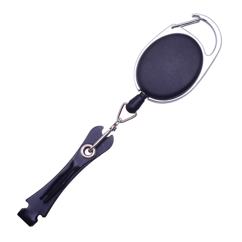 Proleurre-Herramienta para atar nudos rápidos, tijeras para sedal de pesca con mosca, cortador, pinzas, aparejos Retractor de amarre rápido - imagen 5