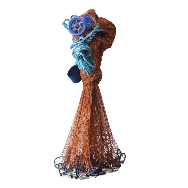 Finefish-Red de caza de agua fundida, red de pesca de tiro manual al aire libre, red de enmalle pequeña - imagen 2