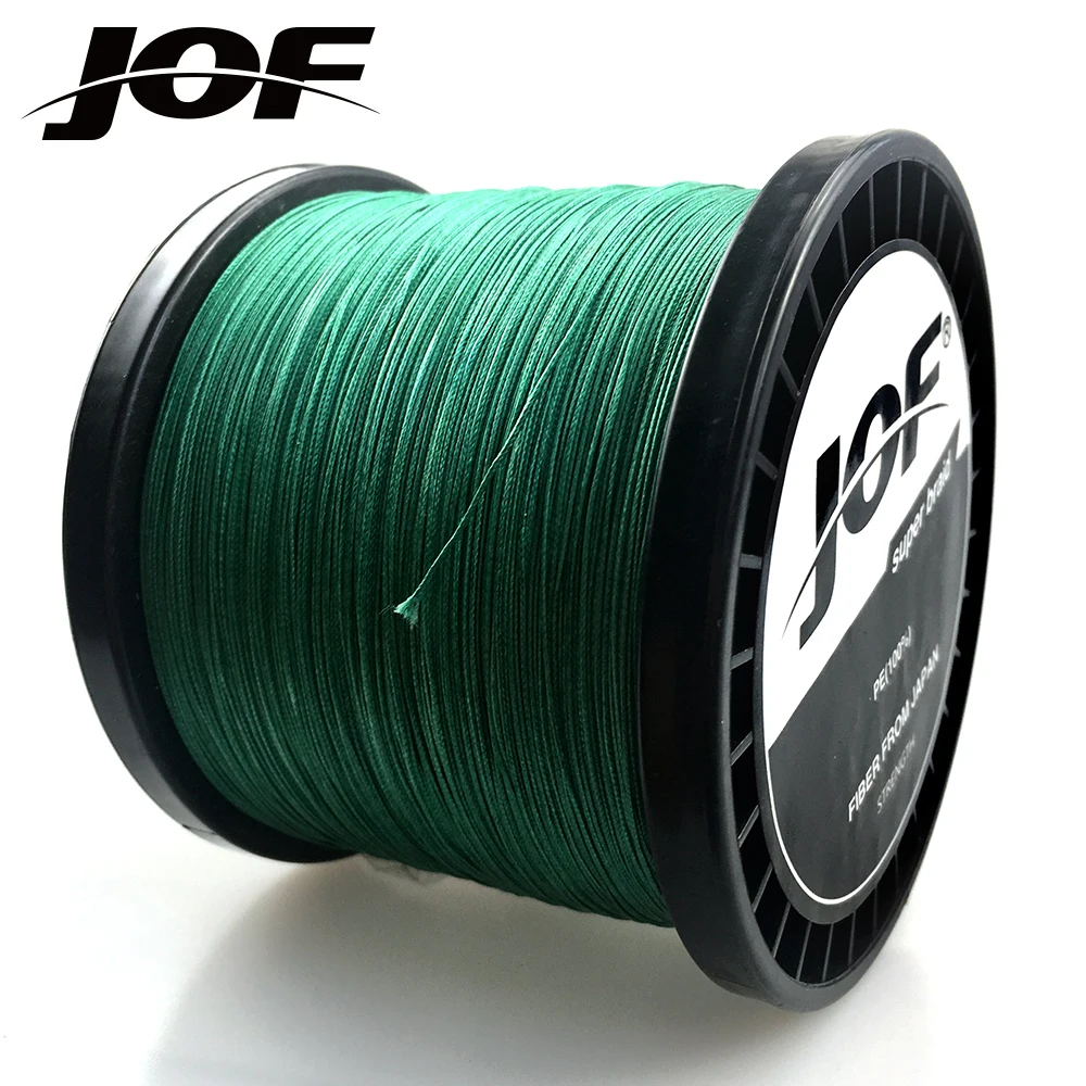 JOF-Hilo de pescar trenzado 10-120LB, 4/8 M, 100M, 300M, 500M, 1000 hebras, hilo de pesca multifilamento, para pesca de carpa, 4/8 - imagen 3