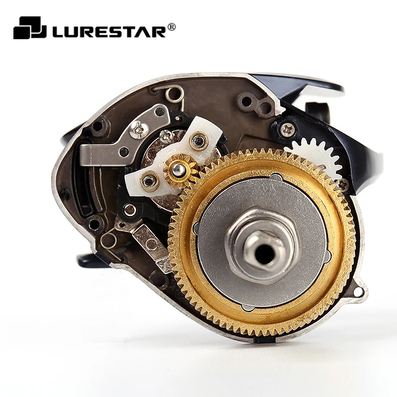 LURESTAR-carrete de pesca BATTLE-X M11, accesorio totalmente de Metal, Baitcasting, 255g, 8kg, potencia de arrastre 1BB 10 +, relación 6,3: 1, para agua salada/dulce - imagen 3