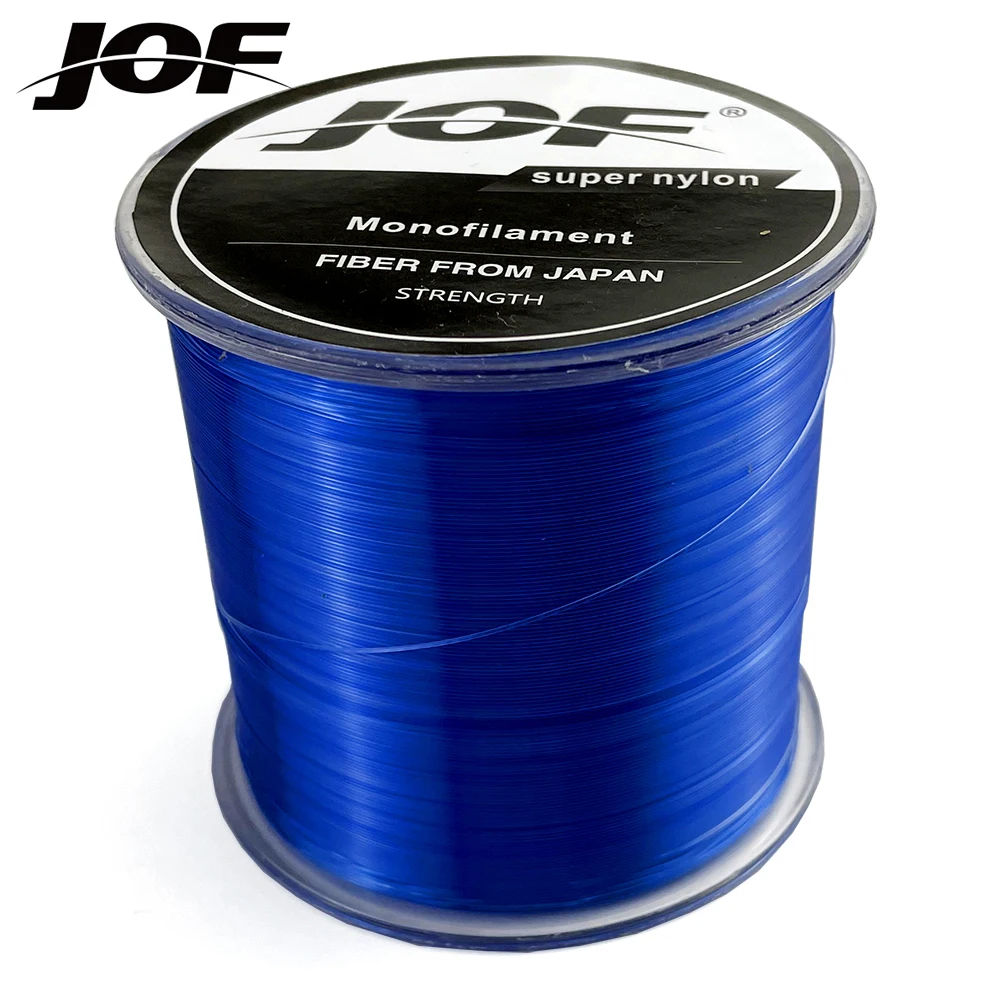 JOF-Hilo de nailon Invisible, monofilamento para pesca con mosca en el mar, 500 ~ 28,6 lb, 2 ~ 13kg, 3,4 m - imagen 4