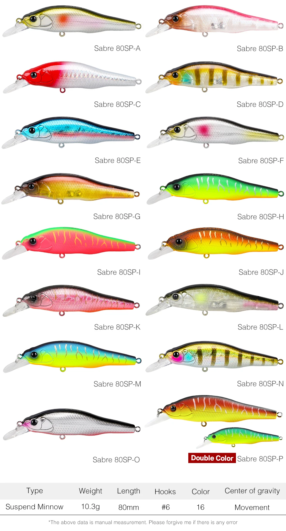 Descubra la diversa gama de señuelos de pesca de Salev BSPP diseñados para experiencias versátiles de pesca