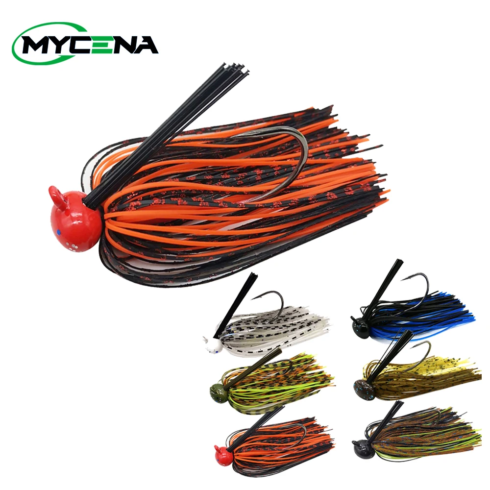 Mycena 7G/12G/15G Chatter cebo giratorio cebo de pesca sin malezas Buzzbait wobbler chatterbait para lubina pike walleye pez - imagen 2