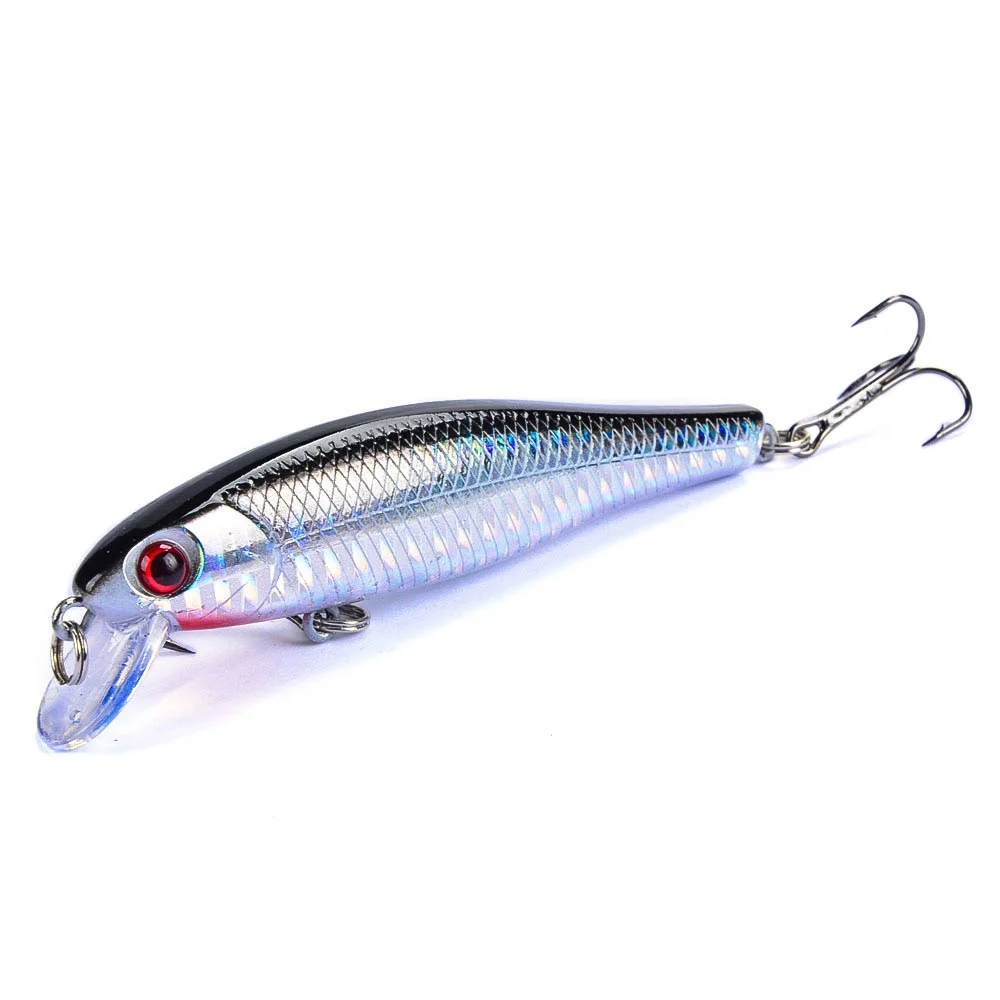 Señuelo de Pesca de pececillos, cebo duro Artificial que se hunde, WobblerJig Crankbait, trucha, Lucio, aparejos de Pesca de curricán, 8,5 cm, 9,2g, 1 pieza - imagen 2