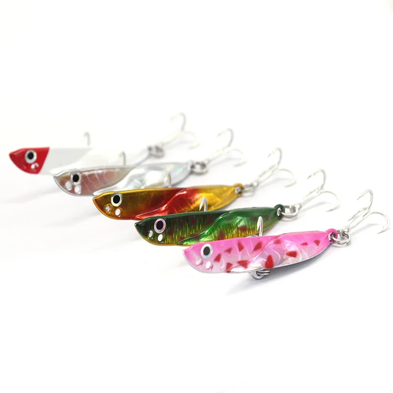 New Fishing Lure Water Dog VIB Spoon Jigbait Zinc Alloy 10g/15g/20g Artificial Lures Hard Bait 1 Piece Sale - imagen 2