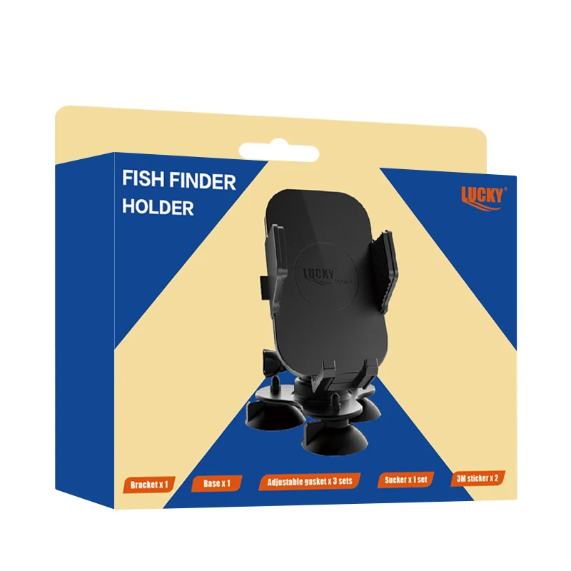 Buscador de peces Lucky soporte es compatible con un buscador de peces portátil