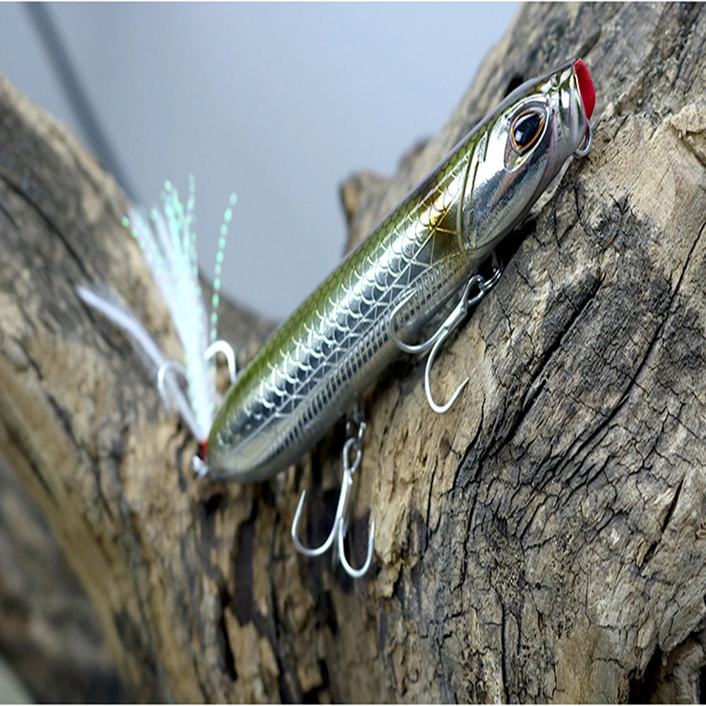 Señuelo de pesca de lápiz, 8cm/11,5g, superficie Artificial, plástico duro, superior, Wobbler, 1 ud. - imagen 5