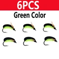Green 6pcs