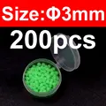 3mm Green 200pcs