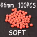 6x6mm 100pcs red