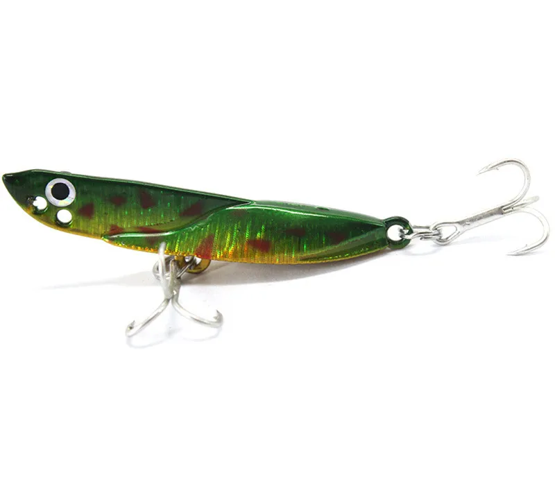 New Fishing Lure Water Dog VIB Spoon Jigbait Zinc Alloy 10g/15g/20g Artificial Lures Hard Bait 1 Piece Sale - imagen 5
