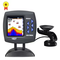 LUCKY FF918-C180S-buscador de pesca con cable, sonda de profundidad de 540 pies/180m, Detector de peces, Monitor, ecosonda para pesca desde un barco