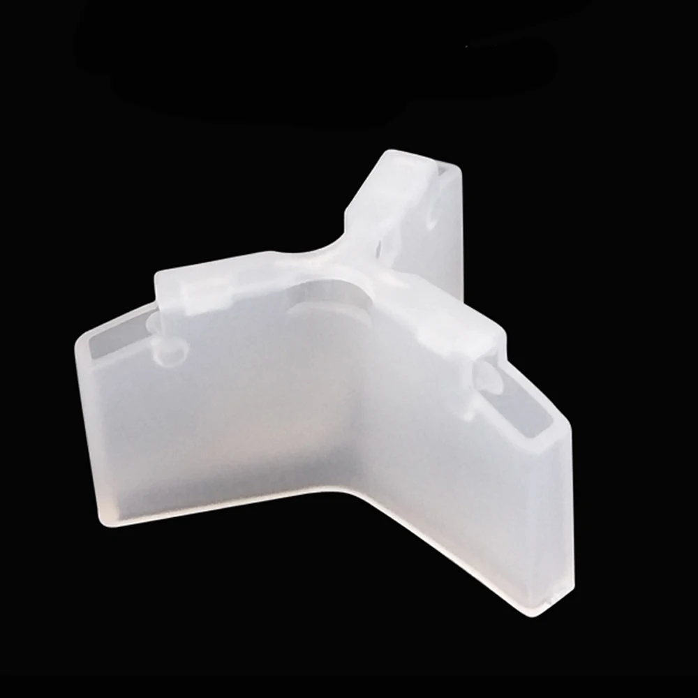 Cubiertas de anzuelos triples de pesca, protectores de gorros, soportes de señuelos, sombrero, accesorios de pesca de plástico, 5 tamaños, blanco, 25 piezas - imagen 4