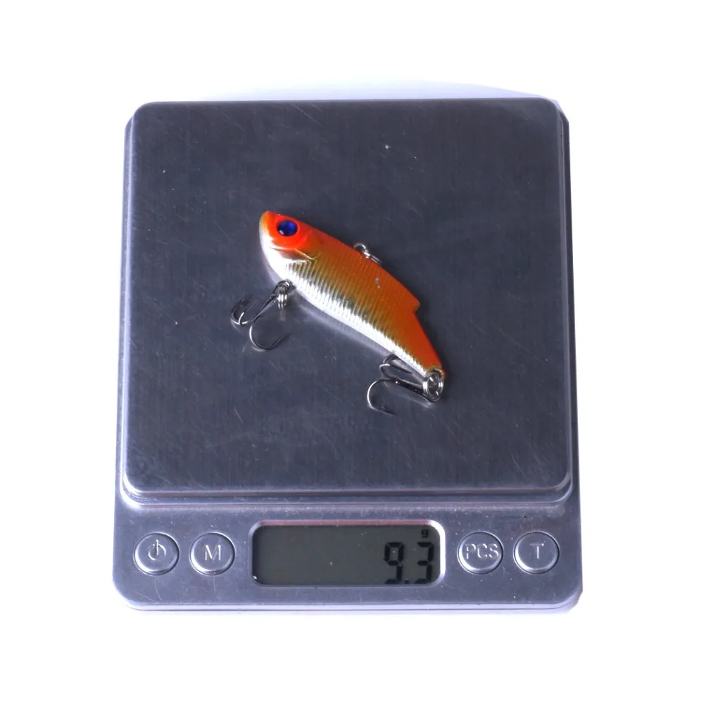 Señuelo de pesca Vib de tiro largo, 1 piezas, 5,5 cm, 9,5g, pececillo que se hunde, vibrador, Wobblers, Swimbait, cebos artificiales para Crankbaits de lubina - imagen 4