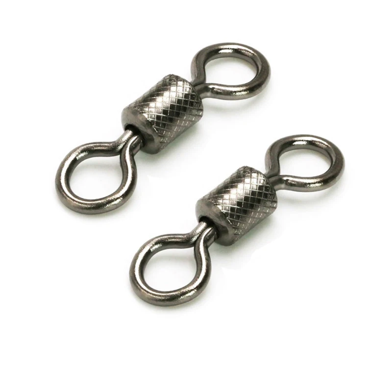 Conector de señuelos giratorios de rodamiento de bolas de aleación de cobre, accesorios de aparejos de Pesca de mar, herramienta de Pesca, venta al por mayor, tamaño 1 # ~ 12 #, 2000 piezas - imagen 2