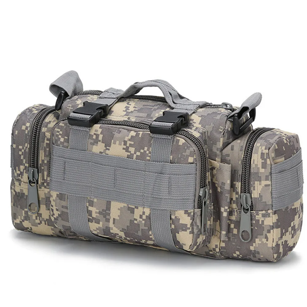 Bolsa de aparejos de caña de pescar, bolsa de almacenamiento de aparejos de pesca impermeable, funda para viajes al aire libre, bolso de hombro para caza, bolsas de pesca 35*14*18cm - imagen 4