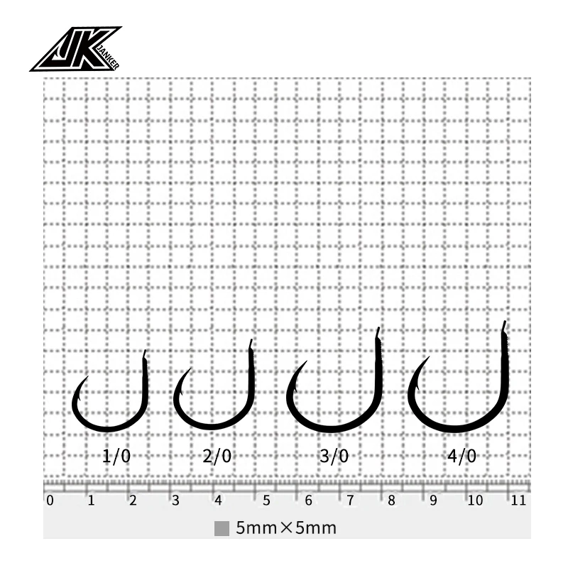 JK SJRH Anzuelos Jigging – Señuelo Plano de Carbono para Atún - imagen 3