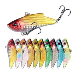 Señuelo de pesca duro para invierno, cebo Artificial Wobbler Leurre Peche Salmo, cuchara Isca, 55mm, 10g, 1 unidad