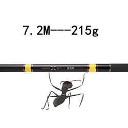 Caña spinning carbono ultraligera agua dulce - Resistente 3,6-8m