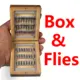 BOX AND FLIES